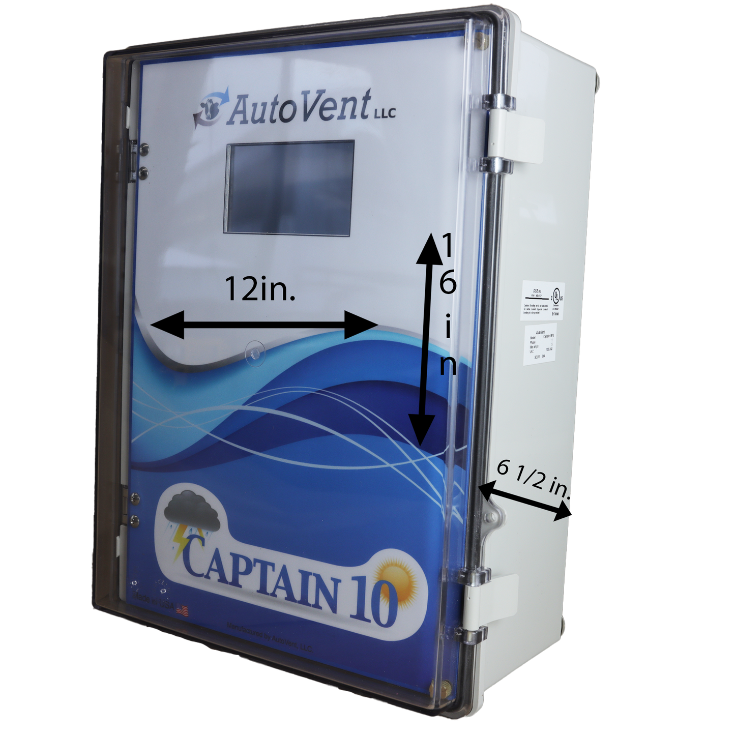 Captain10 Greenhouse Ventilation Controller