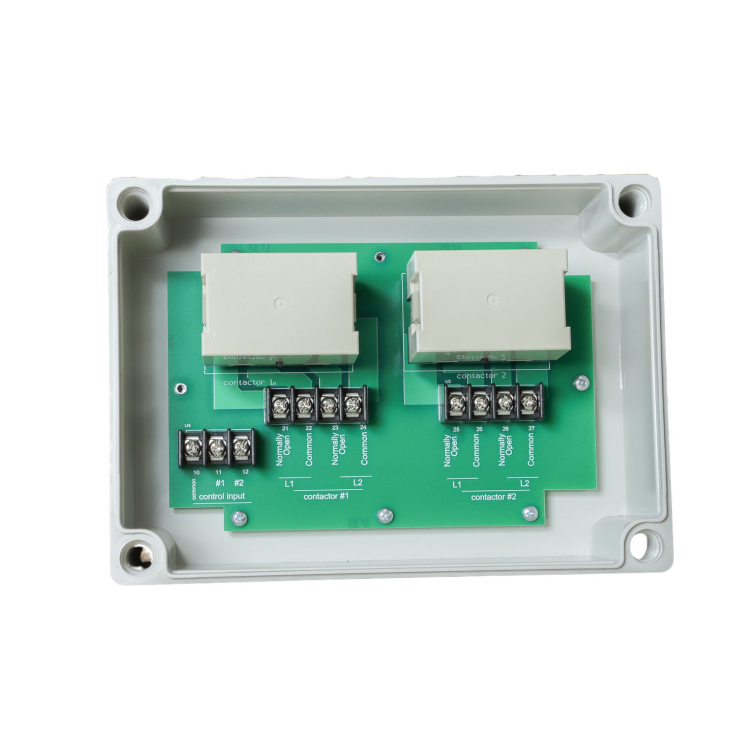 Contactor Panel - Double Pole - For 120v or 240v loads