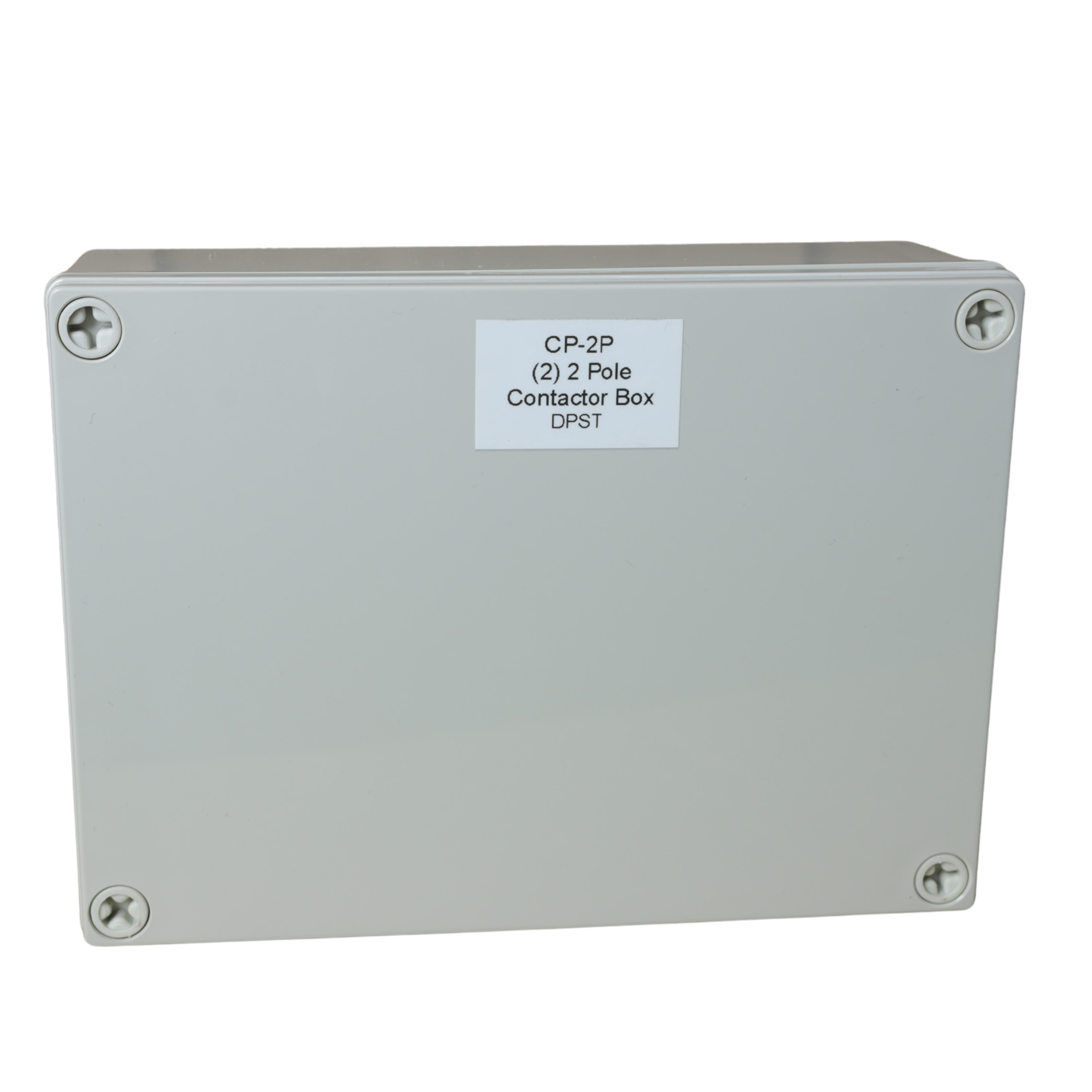 Contactor Panel - Double Pole - For 120v or 240v loads – AutoVent LLC