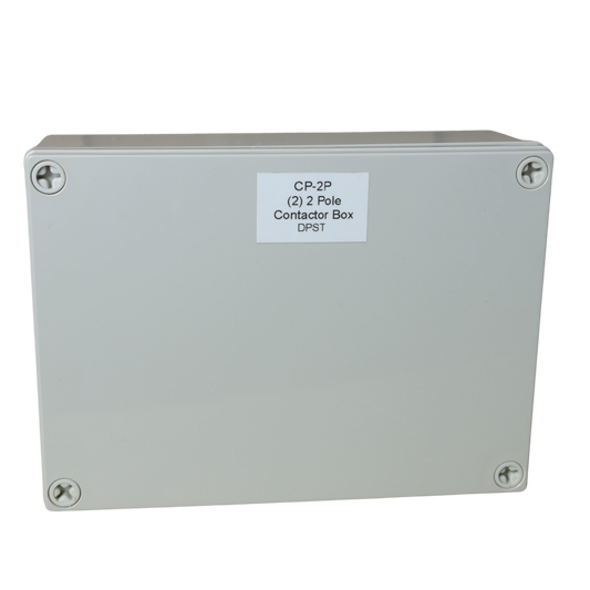 Contactor Panel - Double Pole - For 120v or 240v loads