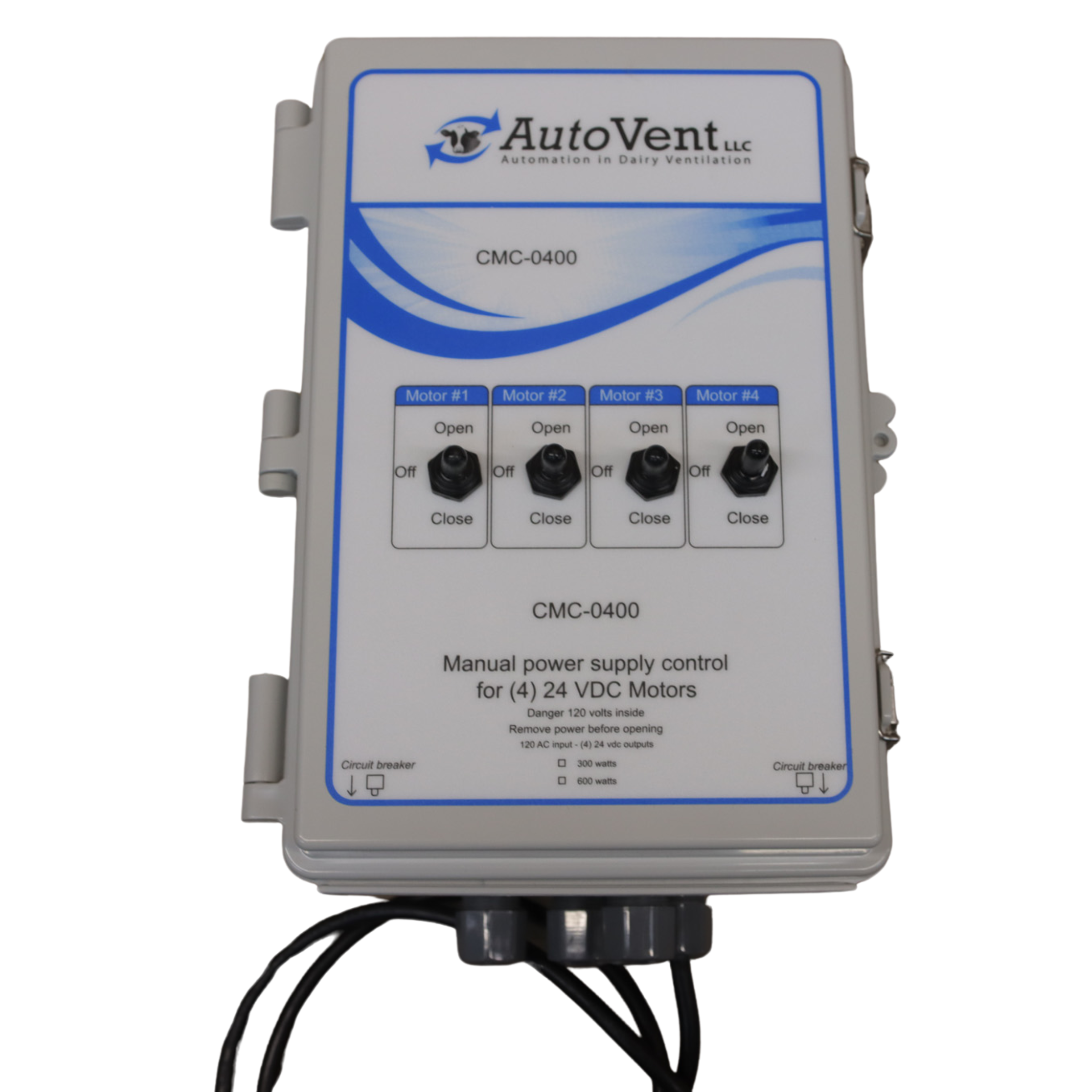 Motor Controller Gui Manual 24vdc vent motor control interface CMC-400 – AutoVent LLC