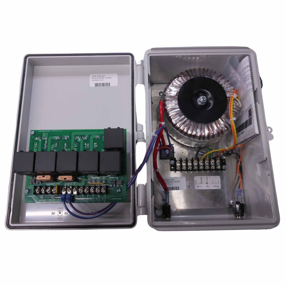 Agrivent Computer Horticulture and Livestock Vent - computer to 24vdc vent motor interfa ...